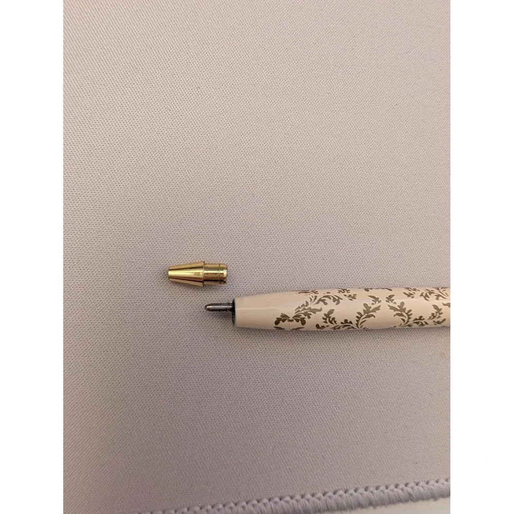 Langham Hotel Pasadena‎ Pink Floral Damask Pen Broken Parts Only